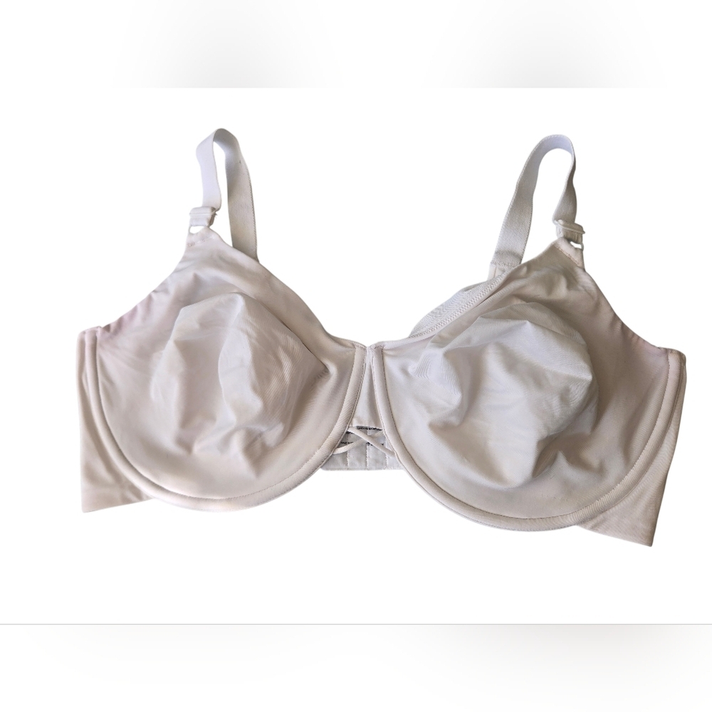 Curvation Elegant White Full Support Bra 42DDD